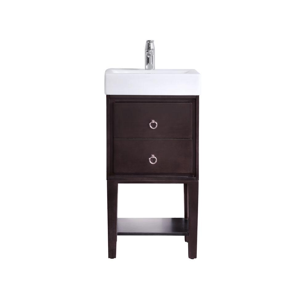 Avanity Kent 18 In W X 13 D 34 5 H Vanity Coffee With Avanity Kent 18 In W X 13 D 34 5 H