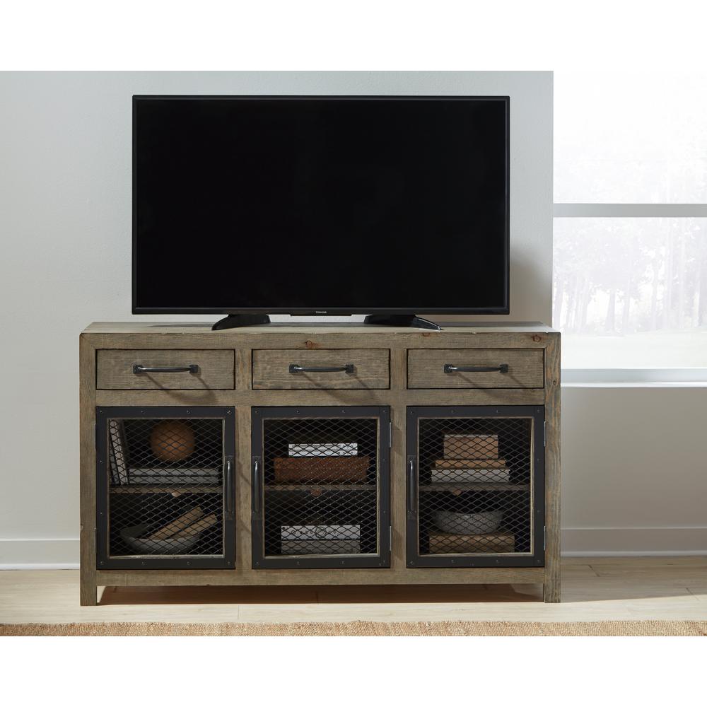 Progressive Furniture Scottsdale Mushroom 60 In Entertainment Progressive Furniture Scottsdale Mushroom 60 In Entertainment Console E753 The Home Depot