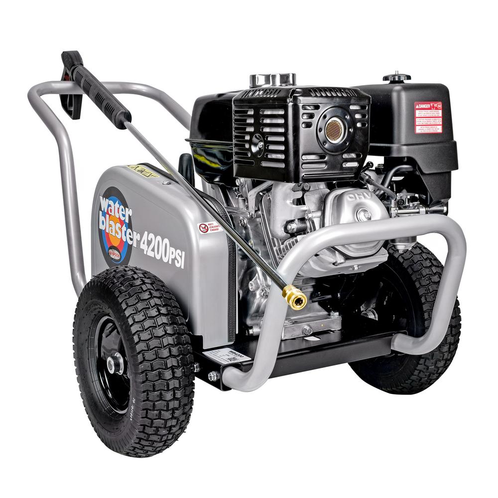 Simpson Water Blaster WB4200 4200 PSI at 4.0 GPM HONDA GX390 Cold Water Pressure Washer