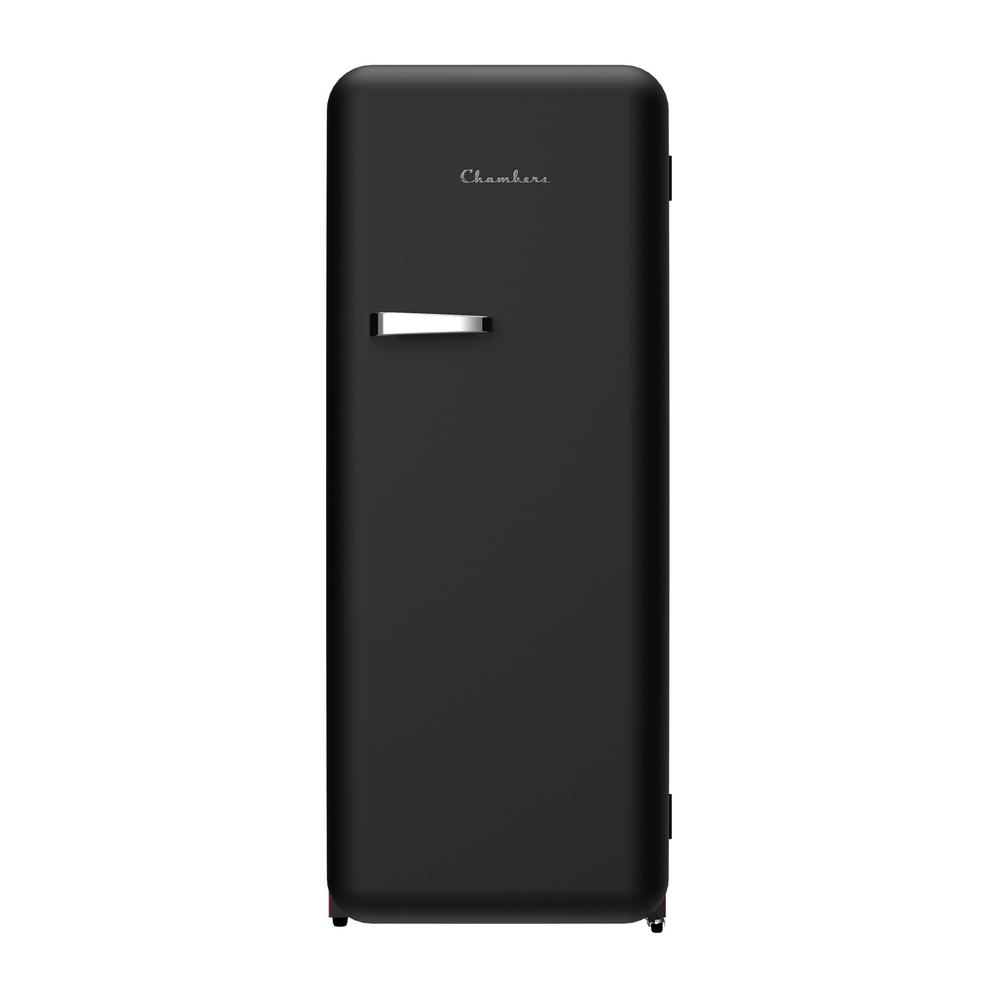 Chambers Chambers Vintage Series 10 cu. ft. SingleDoor Retro Top Freezer Refrigerator in Jet