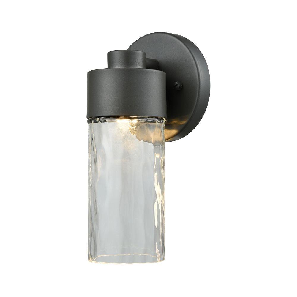 Titan Lighting Denison Matte Black Outdoor Led Wall Barn Light Matte Black Outdoor Led Wall Barn Light