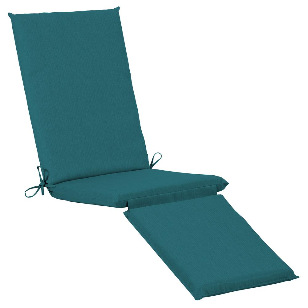 Home Decorators Collection Sunbrella Spectrum Peacock Outdoor Chaise 