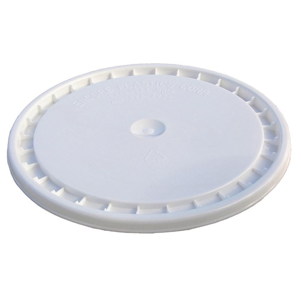 United Solutions White Reusable Easy Off Lid for 5Gal. PailPN0135