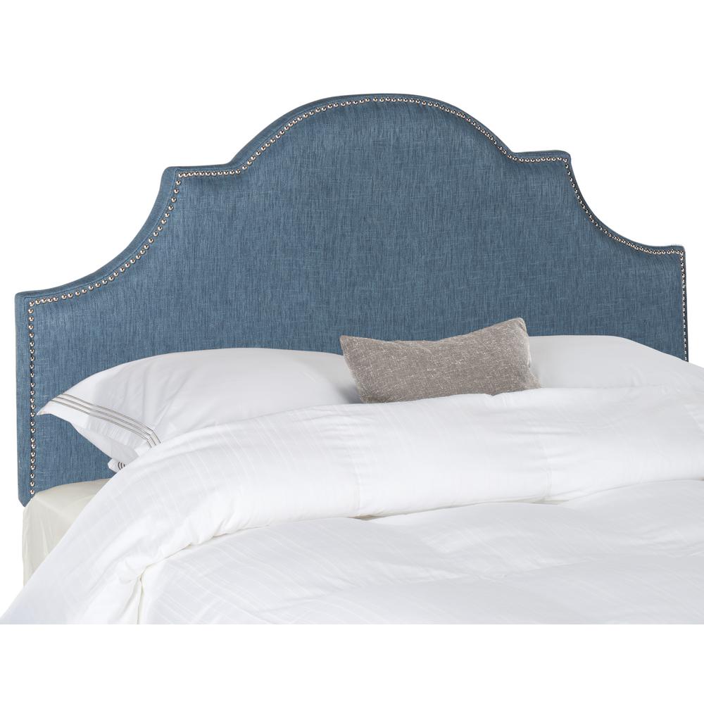 Safavieh Hallmar Denim Blue Queen Headboard MCR4680H The Home Depot