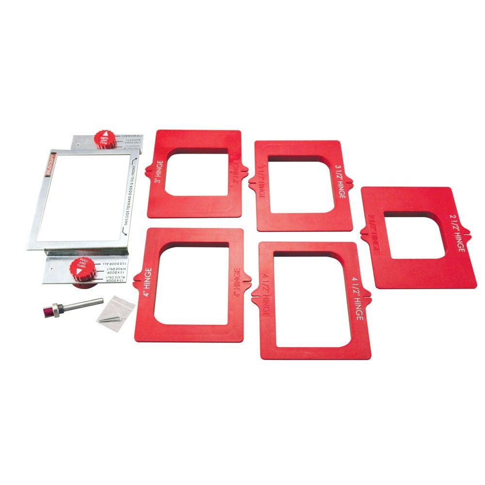 Milescraft Door Hinge Mortising Kit for Routers by Milescraft