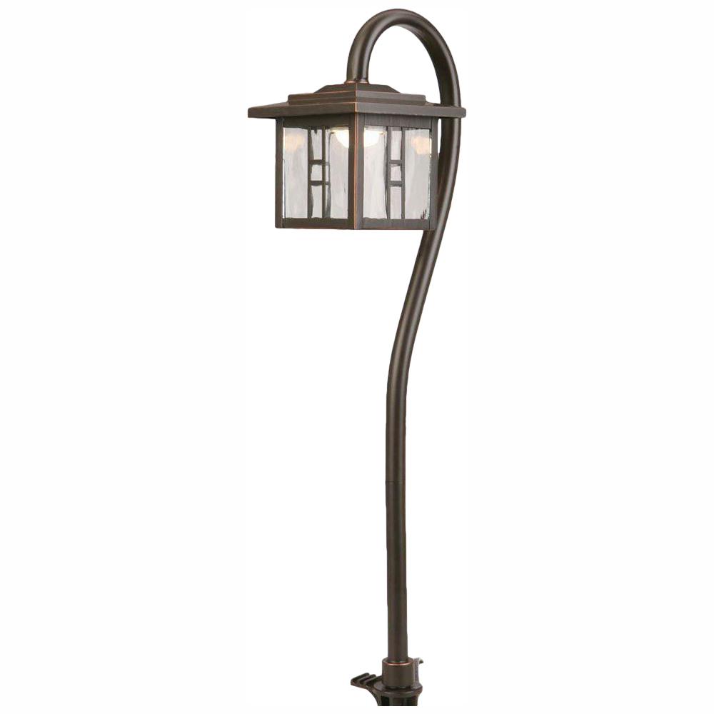 Hampton Bay Solar Black Outdoor Integrated Led Diamond