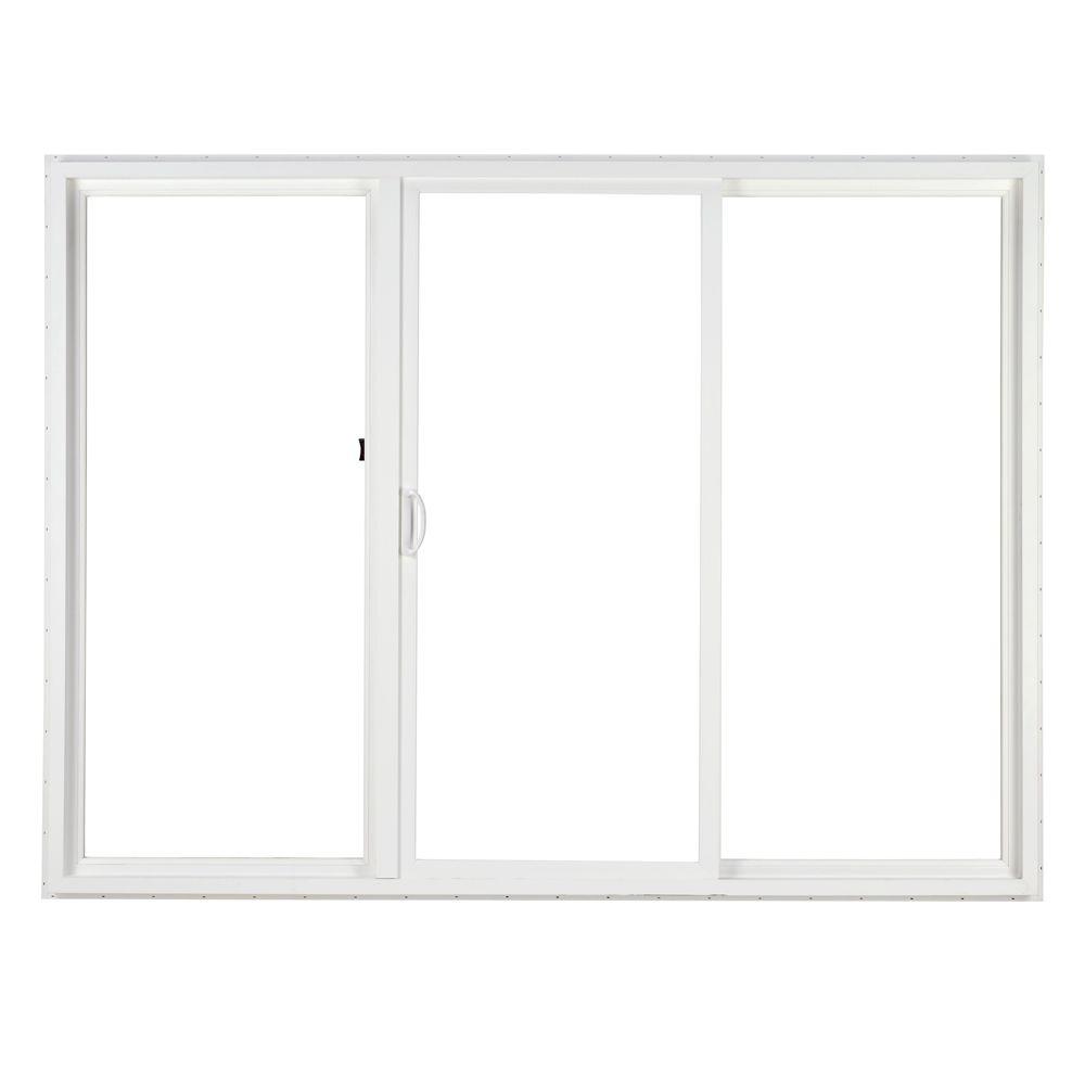 SIMONTON 120 in. x 80 in. 3-Panel Contemporary Vinyl ...