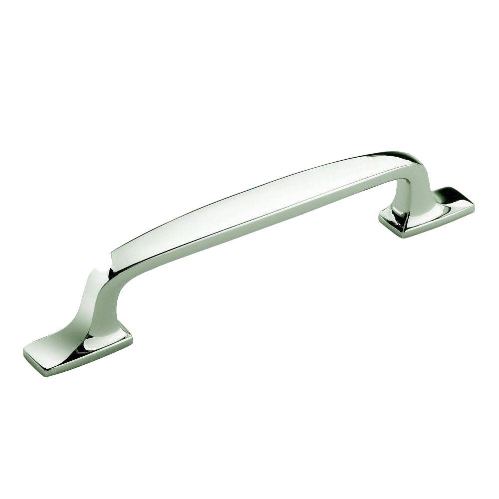 Amerock Highland Ridge 128 mm Polished Nickel PullBP55319PN The Home