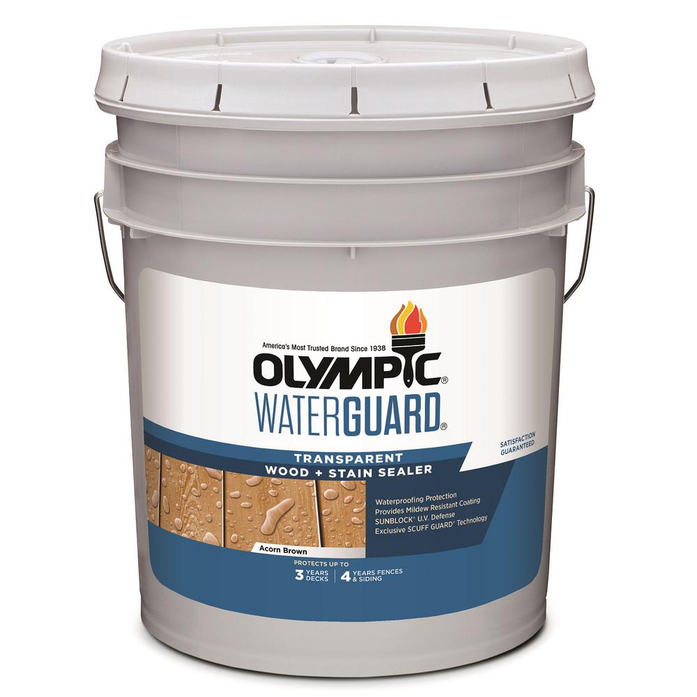 Olympic Paint Sprayer Exterior Wood Coatings Paint The Home Depot