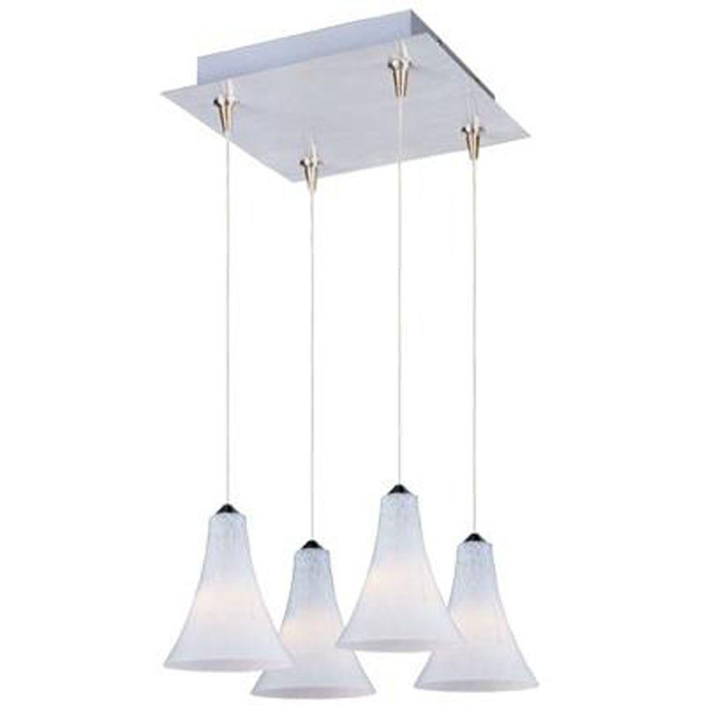 Et2 Leopard 4 Light Rapidjack Pendant And Canopy E94734 105sn The Leopard 4 Light Rapidjack Pendant And Canopy