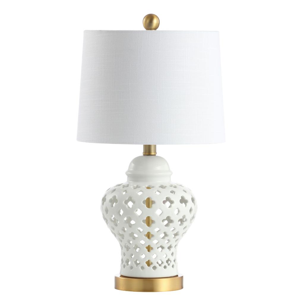 pierced porcelain table lamps