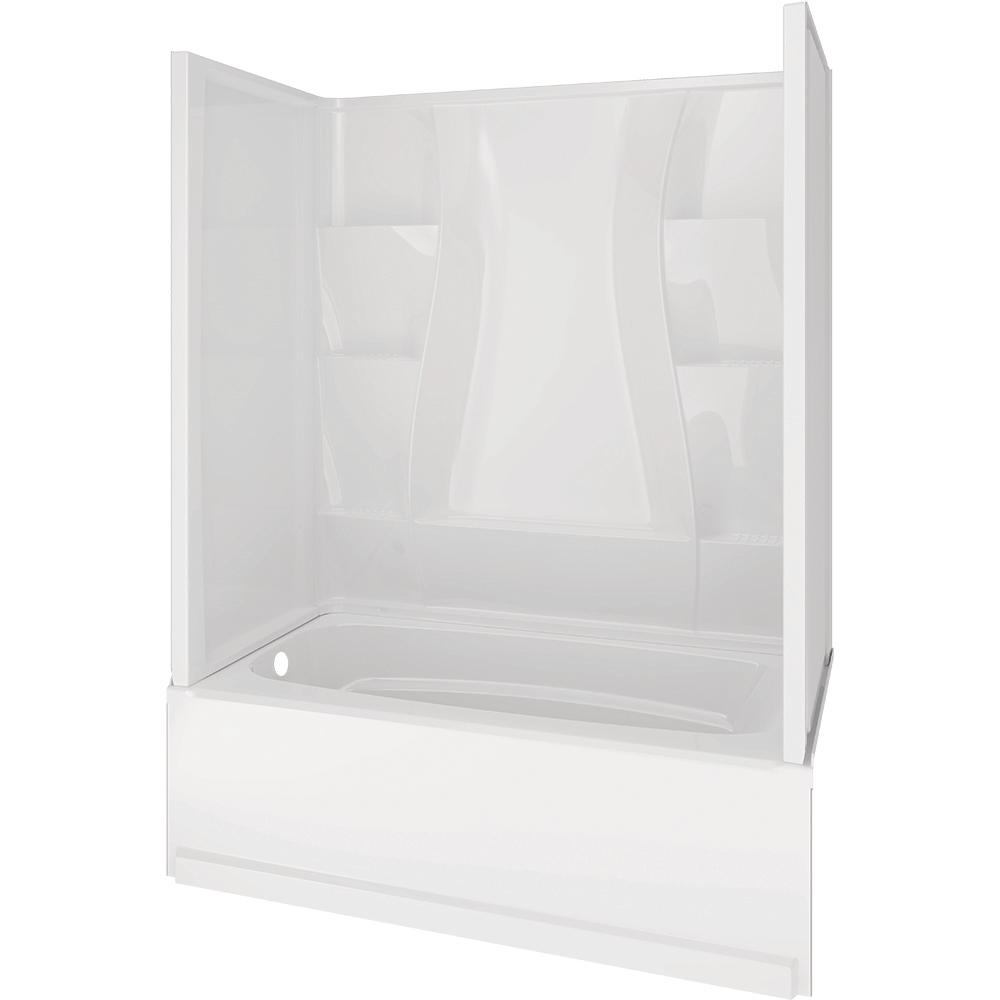 Bathtub & Shower Combos Bathtubs The Home Depot
