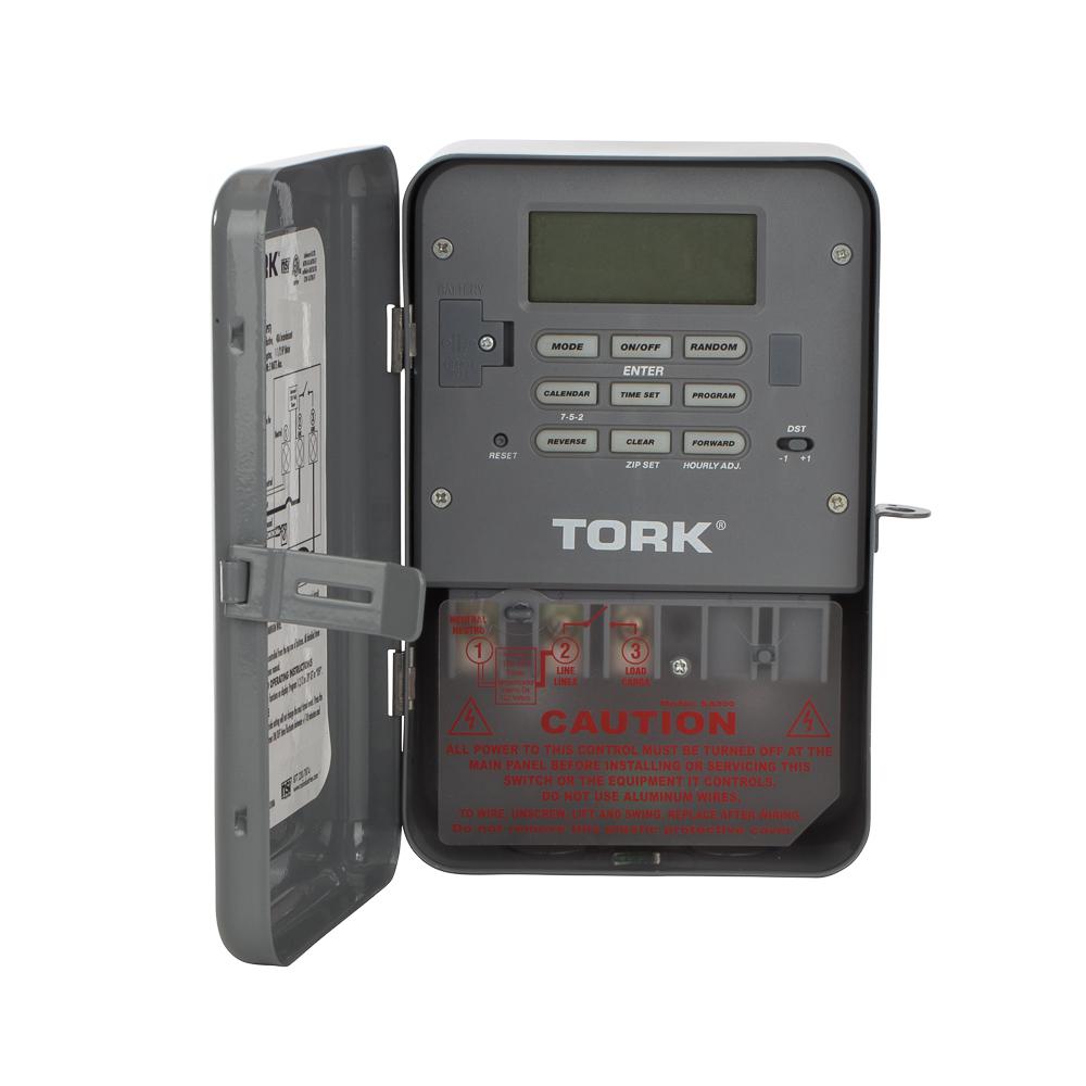 TORK 15Amp 120 VAC Astronomical Area Code Entry Digital TimerSA300