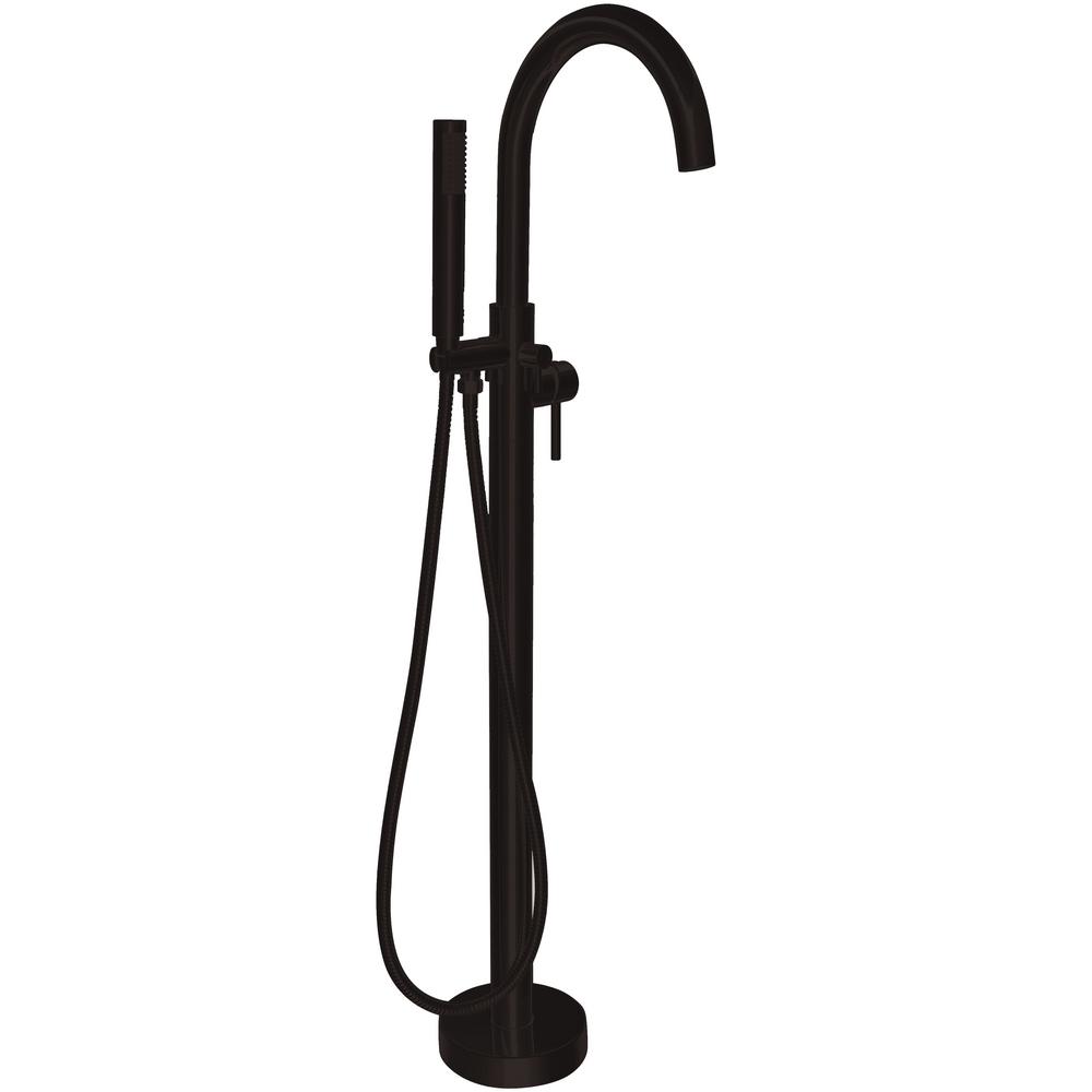 Anzzi Kros Series 2 Handle Freestanding Claw Foot Tub Faucet With Hand Shower In Oil Rubbed Bronze Anzzi Kros Series 2 Handle Freestanding Claw Foot Tub Faucet With Hand Shower In Oil Rubbed Bronze