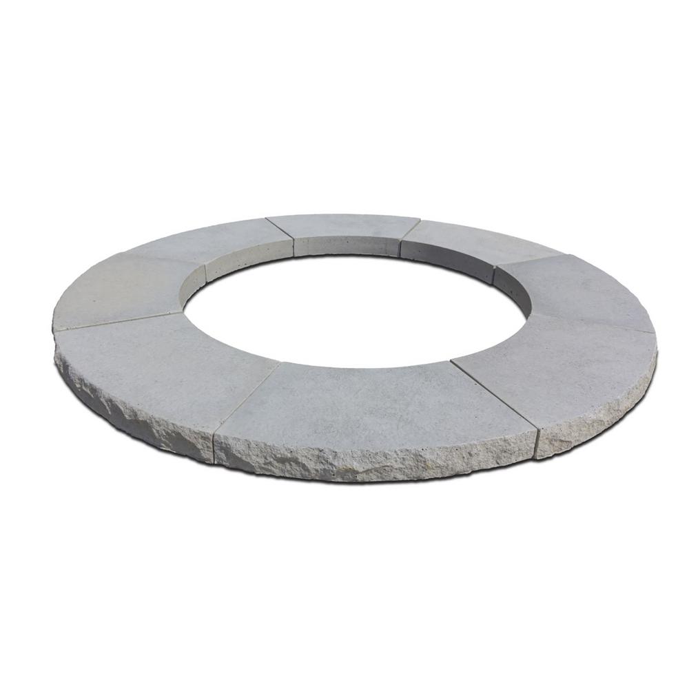 Necessories 52 In Grand Fire Pit Chiseled Cap 0108 The Home Depot