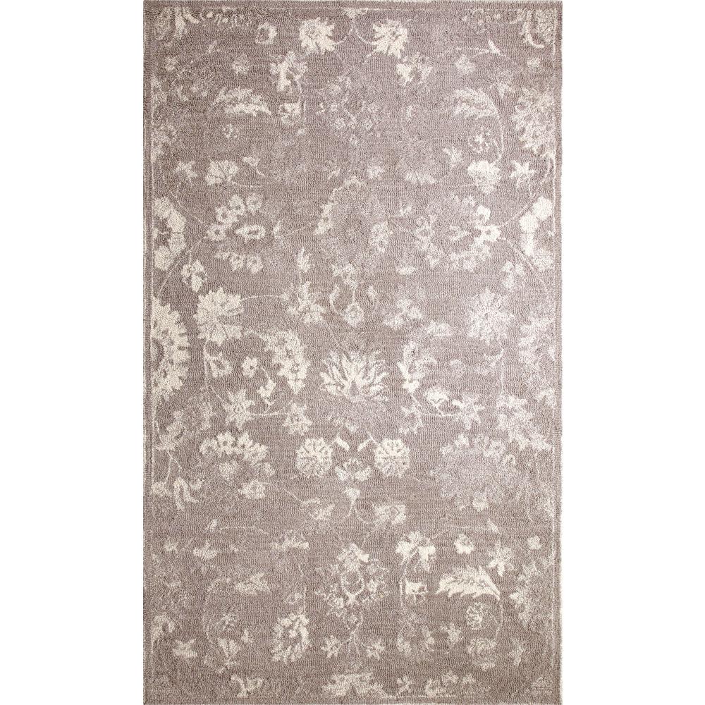 Dynamic Rugs Avalon Silver Ivory 8 Ft X 11 Indoor Area Rug