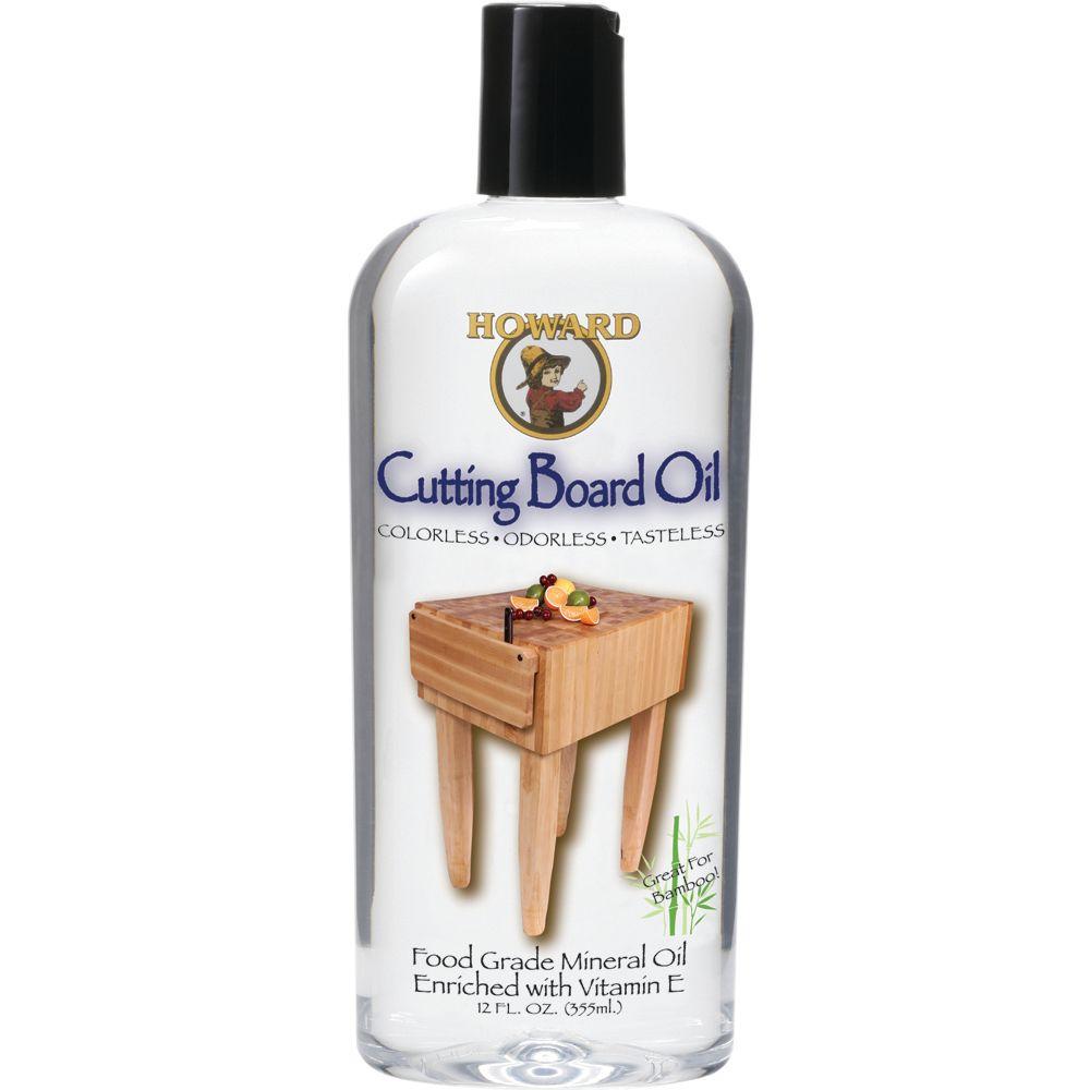 Howard 12 Oz Cutting Board Oil Bbb012 The Home Depot Cutting Board Oil