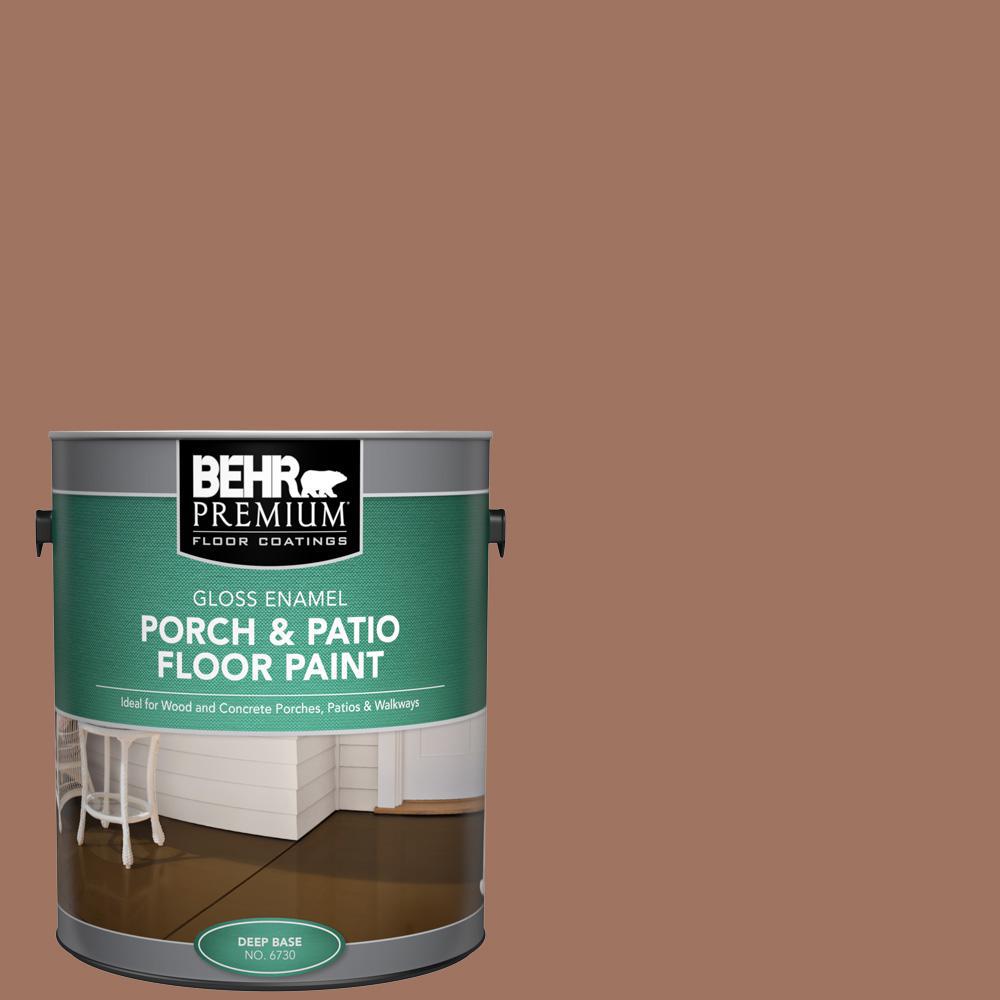 BEHR Premium 1 gal. #PFC-14 Iron Ore Gloss Enamel Interior/Exterior ...