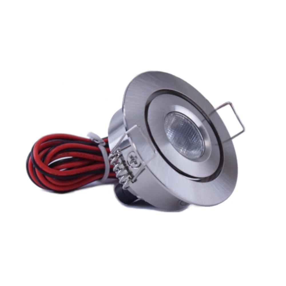 Armacost Lighting 2 in. Bright White Recessed LED Swivel Puck Light