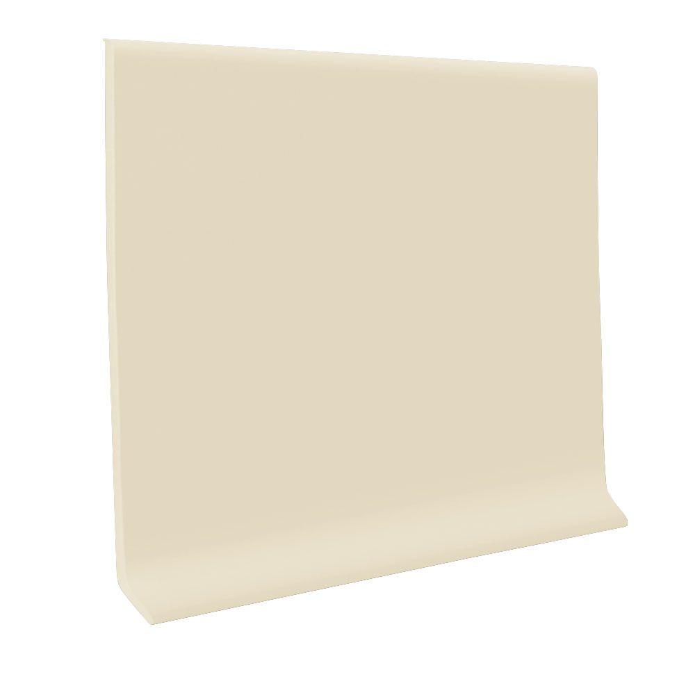 Roppe Almond 4 In X 120 Ft 0 080 Vinyl Wall Cove Base Coil Almond 4 In X 120 Ft 0 080 Vinyl Wall Cove Base Coil