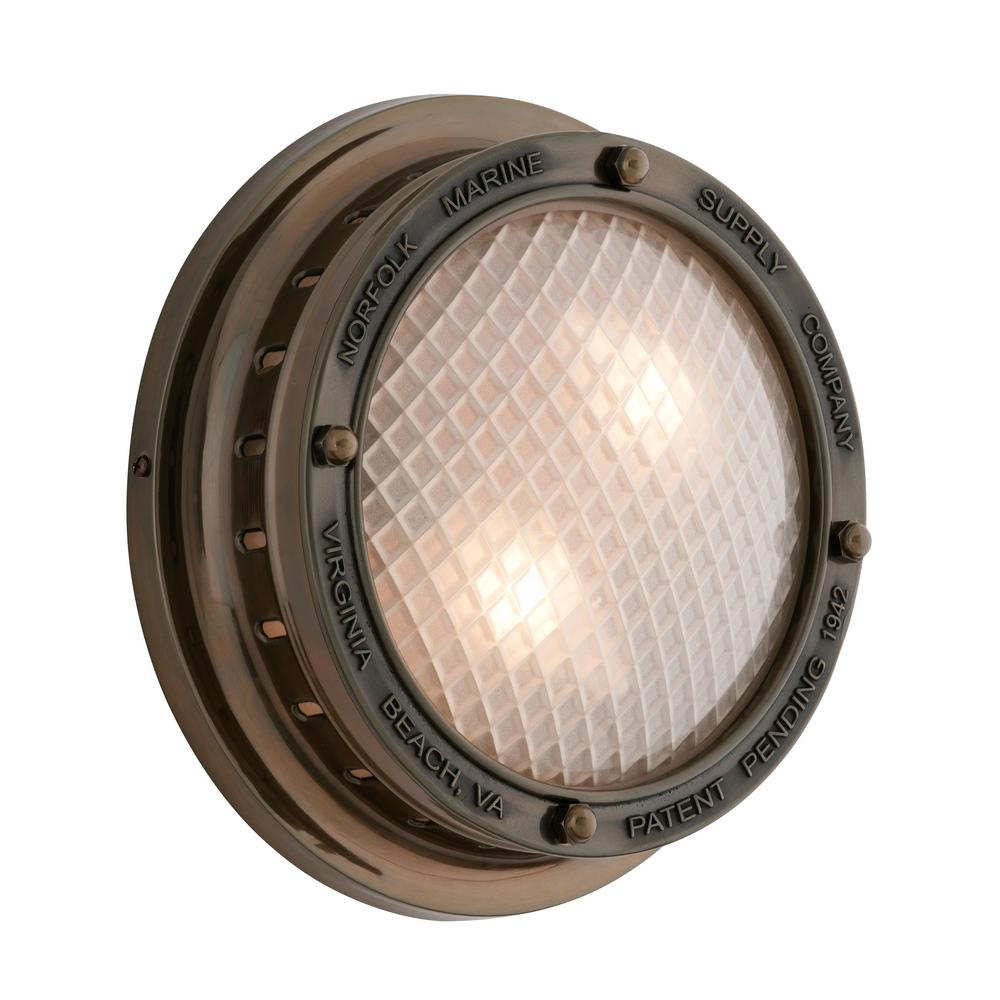 Troy Lighting Norfolk 2 Light Marine Bronze Outdoor Wall Mount Troy Lighting Norfolk 2 Light Marine Bronze Outdoor Wall Mount Sconce