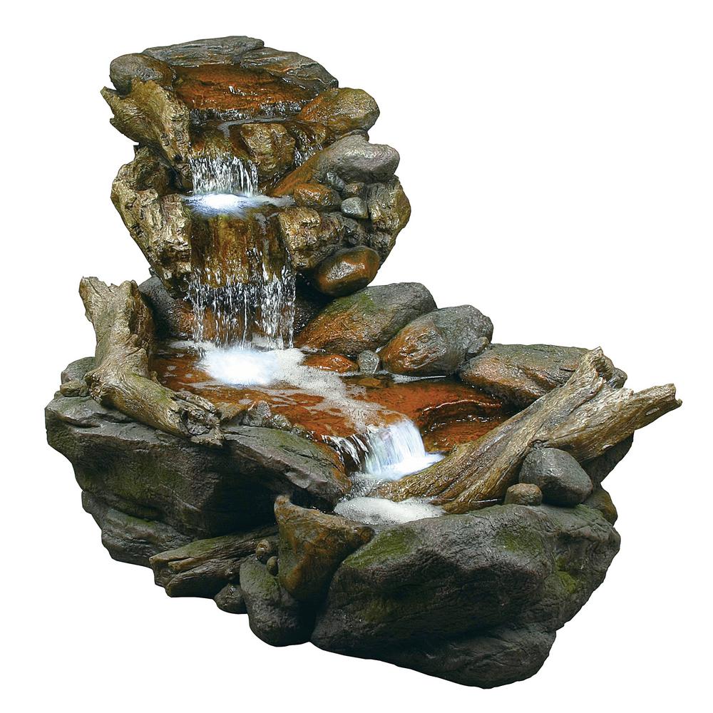 Fountains Outdoor Decor The Home Depot - Outdoor Waterfall Home Depot Fountains Outdoor Decor The Home Depot - Outdoor Waterfall Home Depot