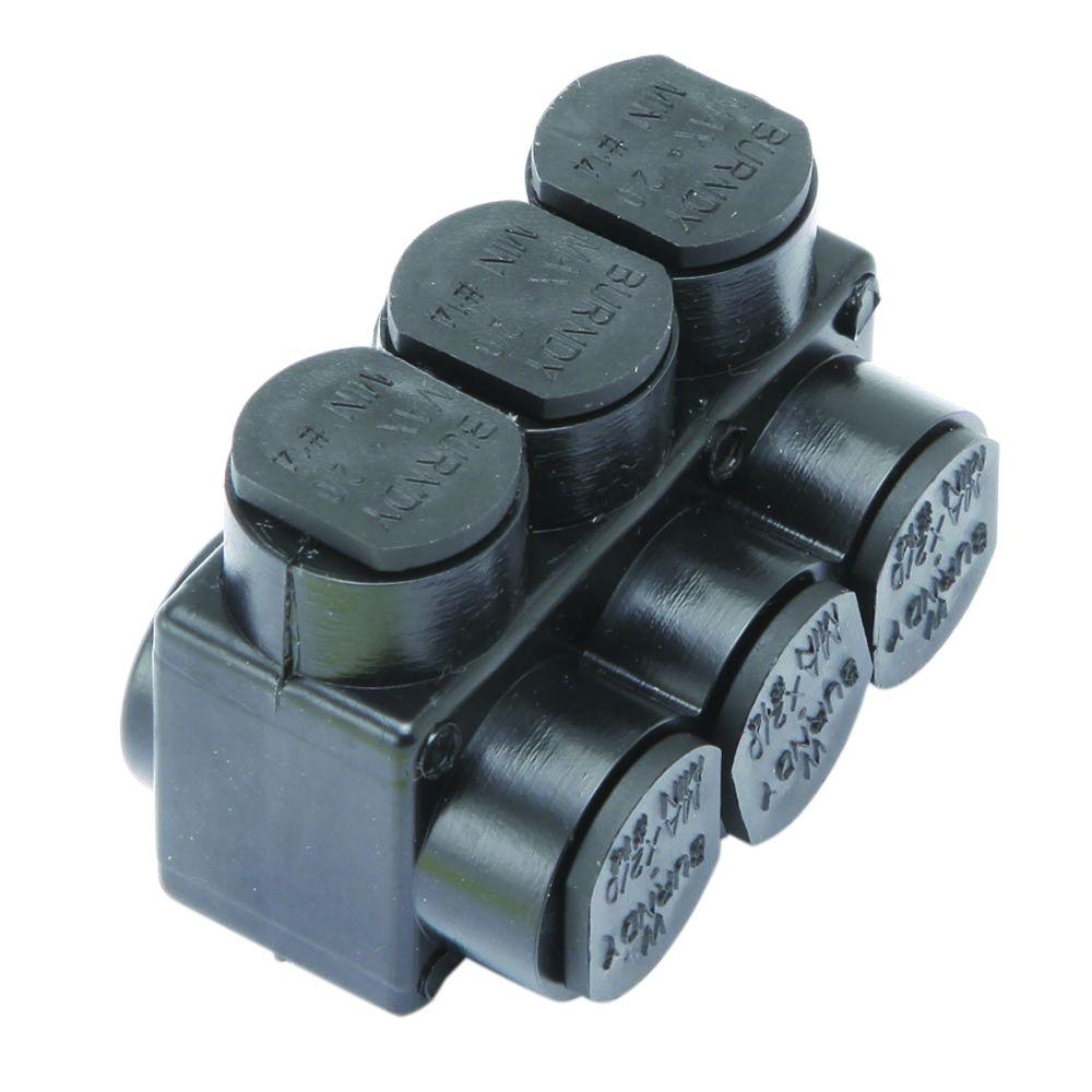 RACO UV Insulated 3Port/1Sided Connector (8Pack)1PL2/03R The Home