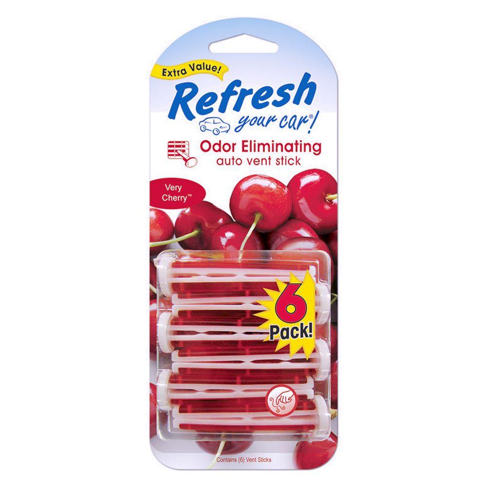 Refresh Your Car Very Cherry Odor Eliminating Auto Vent