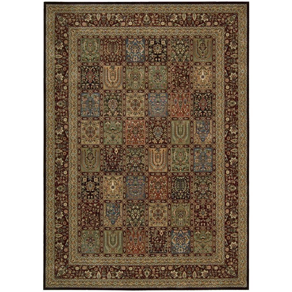 Nourison Persian Arts Multicolor 9 ft. 6 in. x 13 ft. Area Rug006783