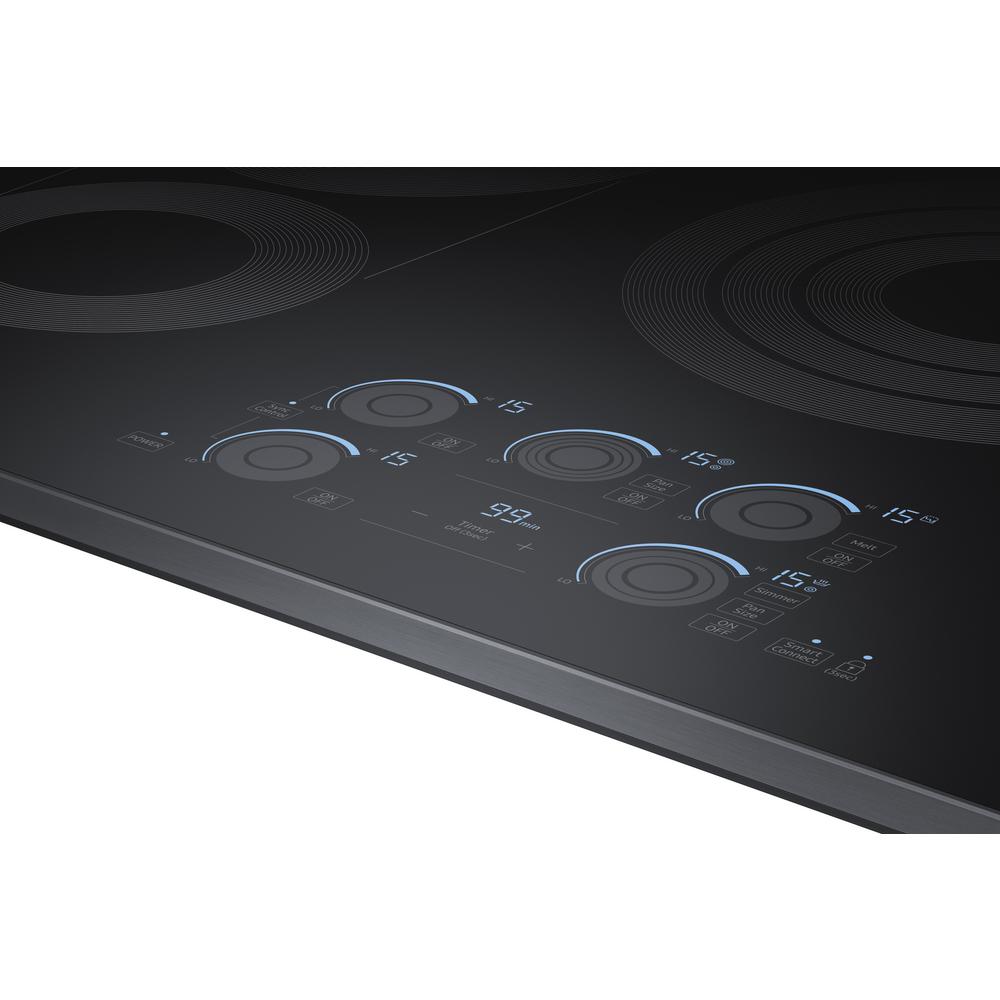 Samsung 36 In Radiant Electric Cooktop In Fingerprint Resistant