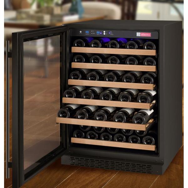 Allavino FlexCount II Dual Zone 56-Bottle Built-in Wine Refrigerator ...