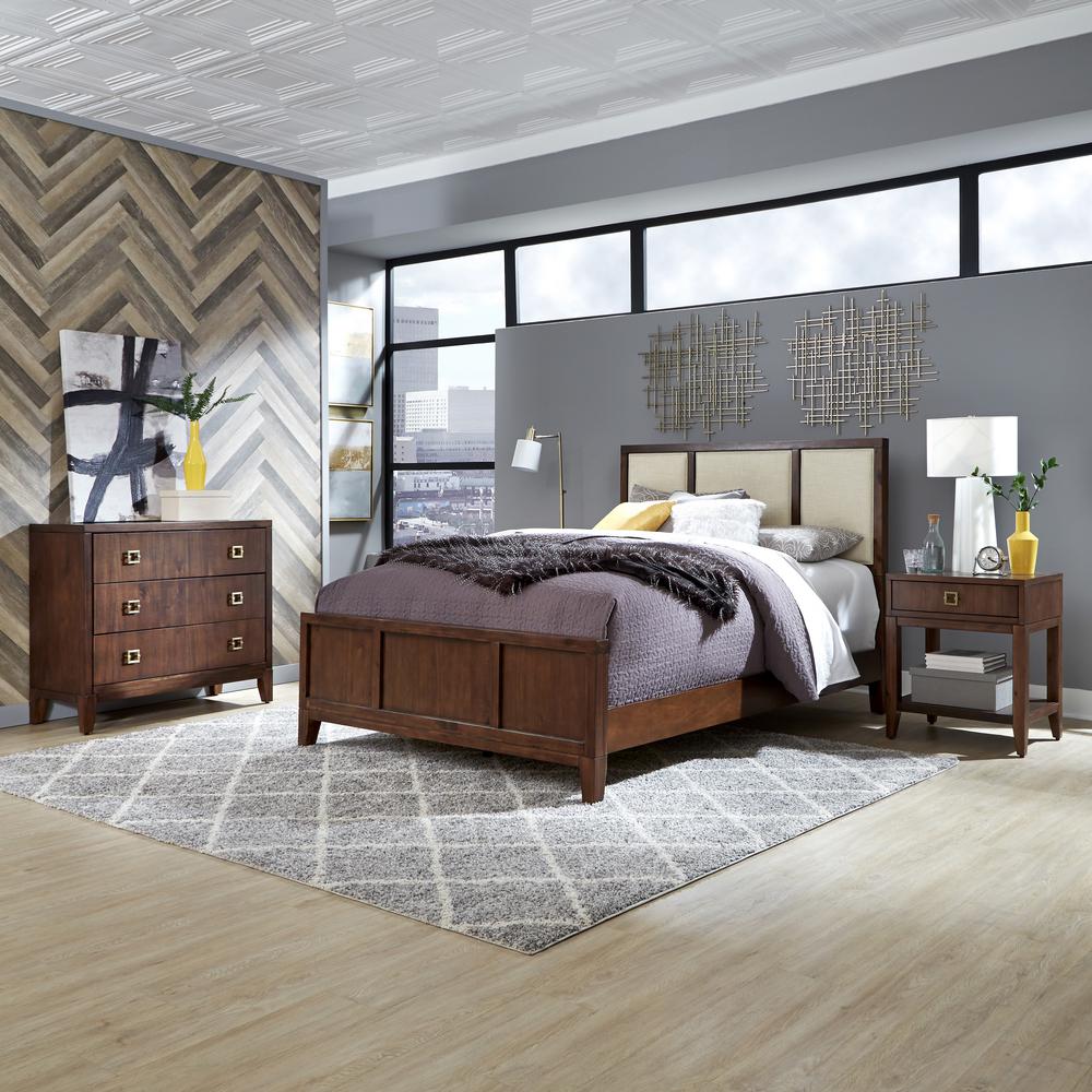 Home Styles Barnside Metro 4Piece Driftwood Queen Bedroom Set 5053