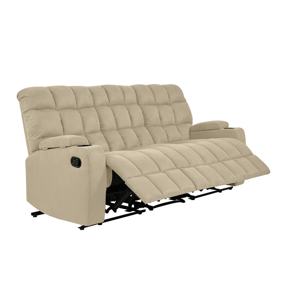 Reclining Sofa Against Wall