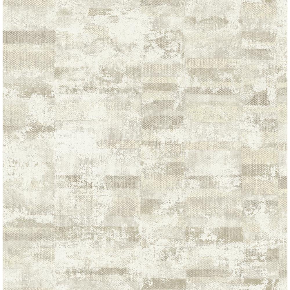 Seabrook Designs Gutenberg Gray And Off White Stuccoed Brick Gray And Off White Stuccoed Brick
