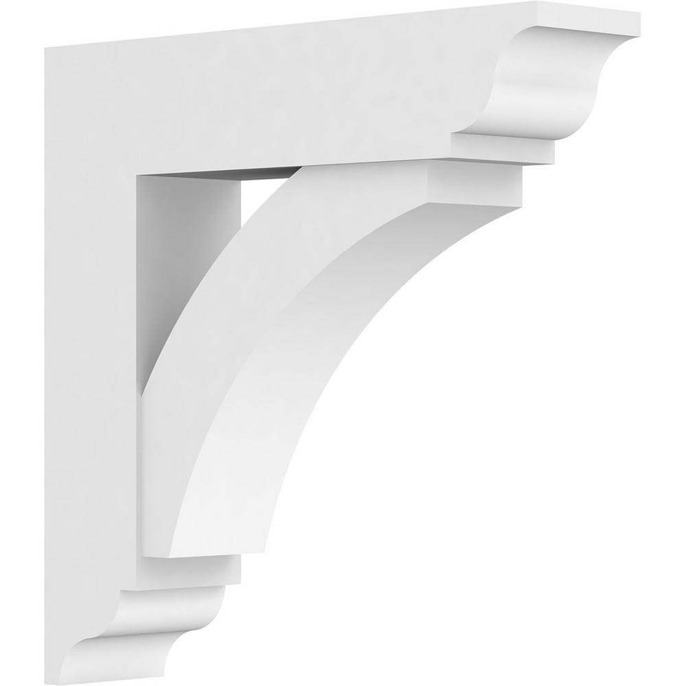 Ekena Millwork 7 in. x 10 in. x 5 in. Standard Olympic Architectural Grade PVC Corbel