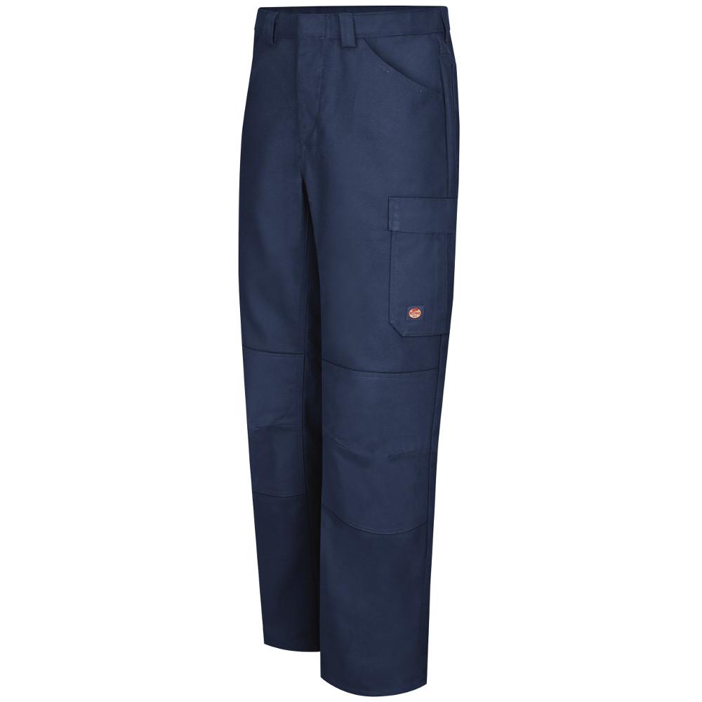 red kap double knee work pants