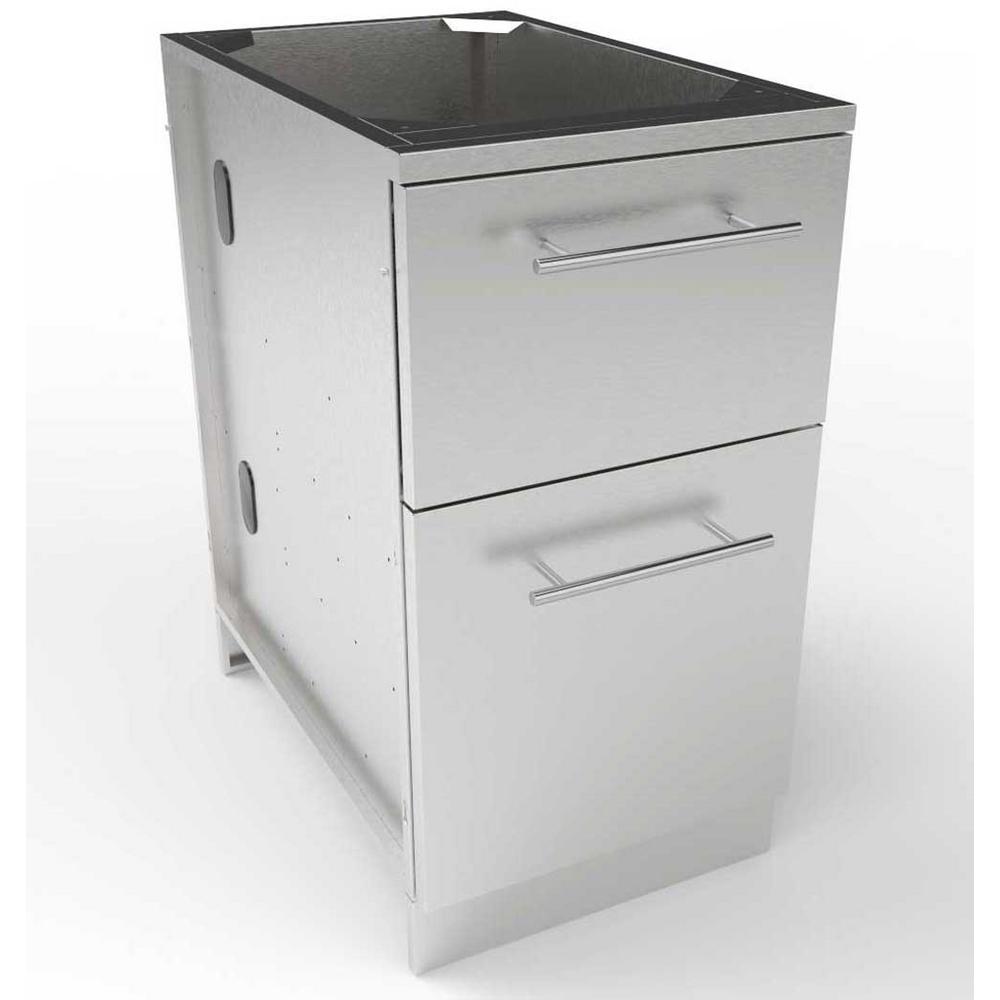 Sunstone Designer Series 304 Stainless Steel 18 in. x 34.5 in. x 28.25