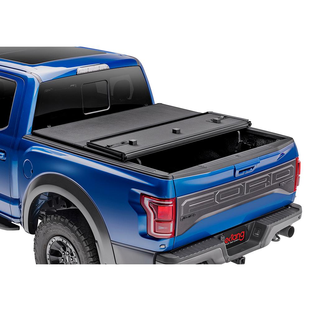 Extang Solid Fold Tonneau Cover For 15 19 Ford F150 5 Ft 7 In Bed 83475 The Home Depot