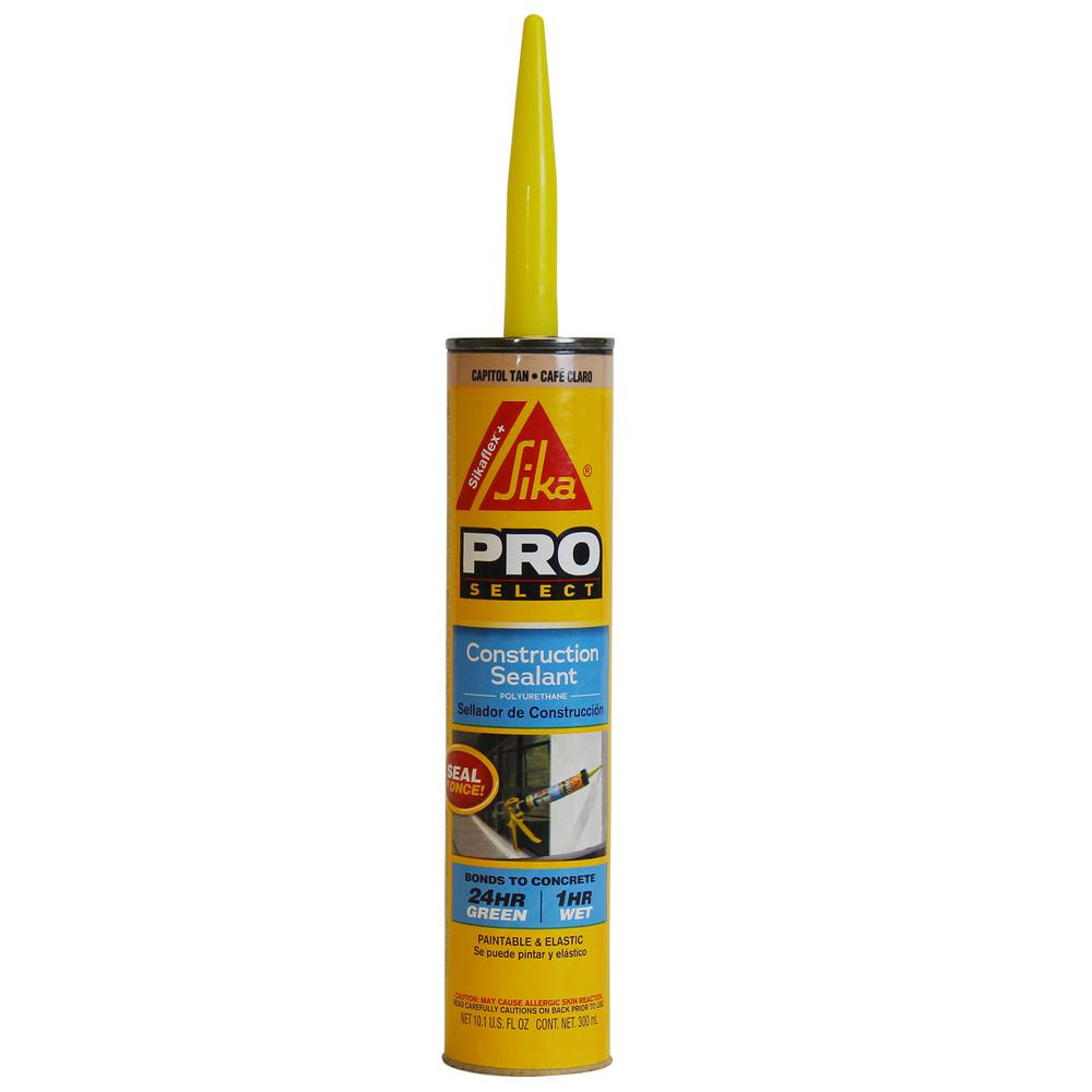 Sikaflex 10.1 oz. Capitol Tan Construction Sealant515311 The Home Depot