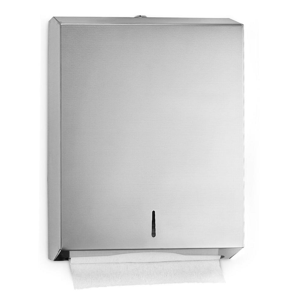 Alpine Industries Stainless Steel Brushed CFold/ MultiFold Paper