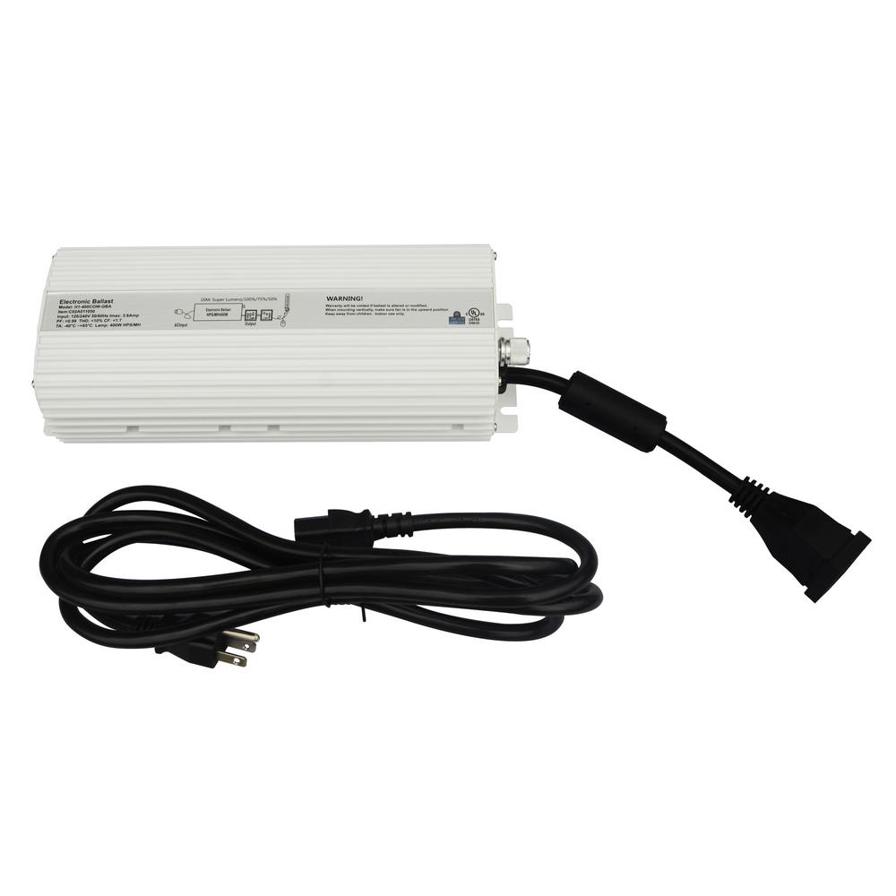 600w Watt Dimmable Digital Super Lumens HPS MH Grow Light Ballast 120v//240v