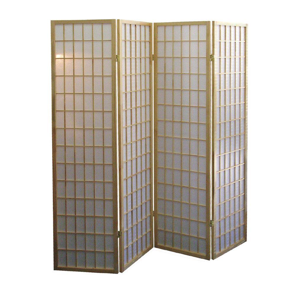 Ore International 5 83 Ft Natural 4 Panel Room Divider R531 The Home Depot - Wall Dividers Home Depot Ore International 5 83 Ft Natural 4 Panel Room Divider R531 The Home Depot - Wall Dividers Home Depot