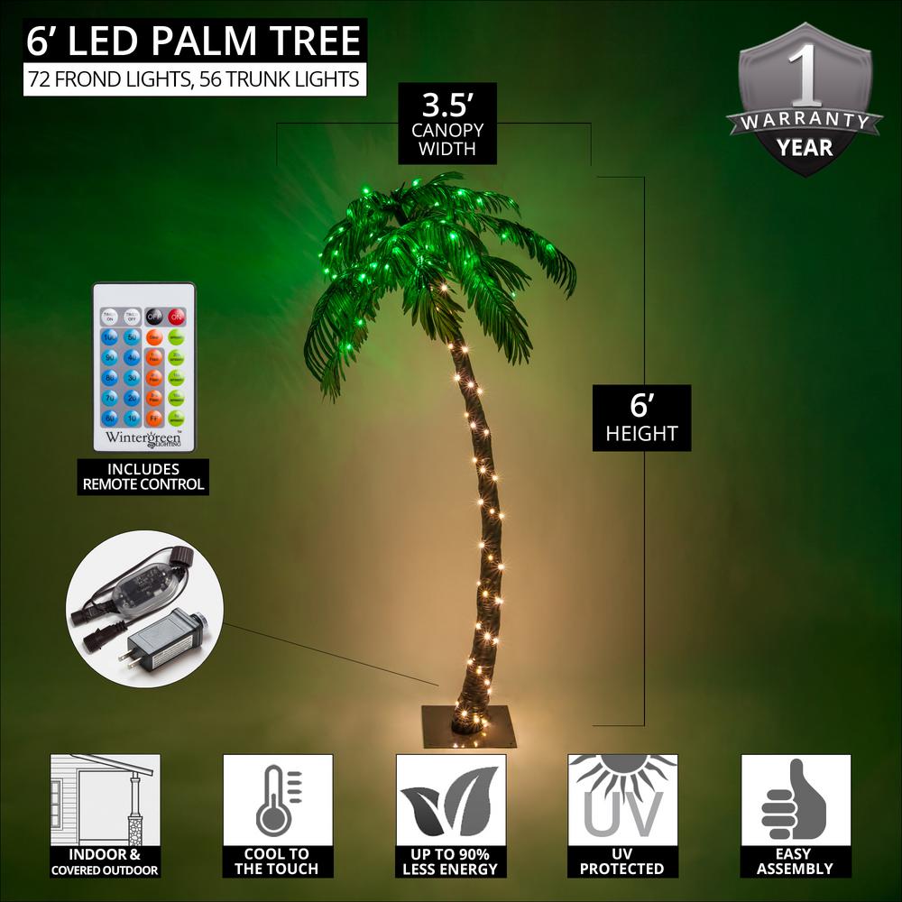 Diy Outdoor Lighted Palm Tree Outdoor Lighting Ideas