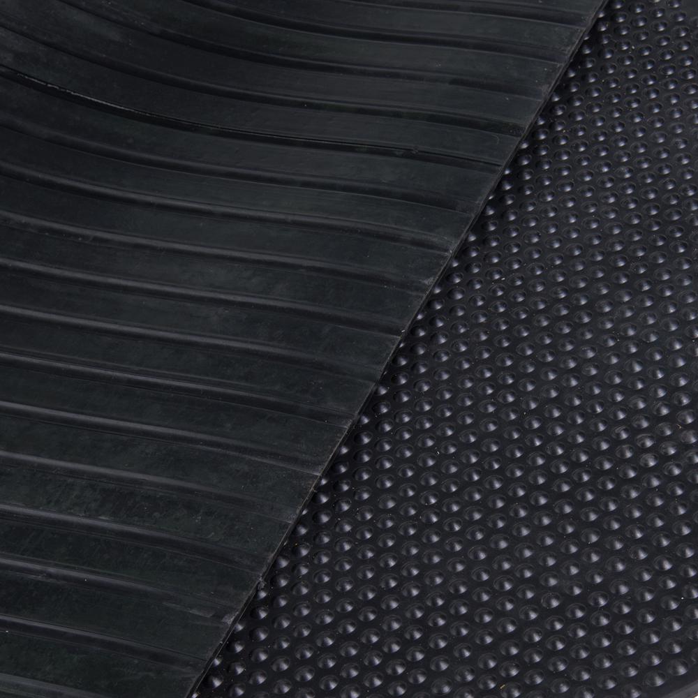 Cap Barbell 4 Ft X 6 Ft Black Rubber Utility Mat Mt 8264 2 The