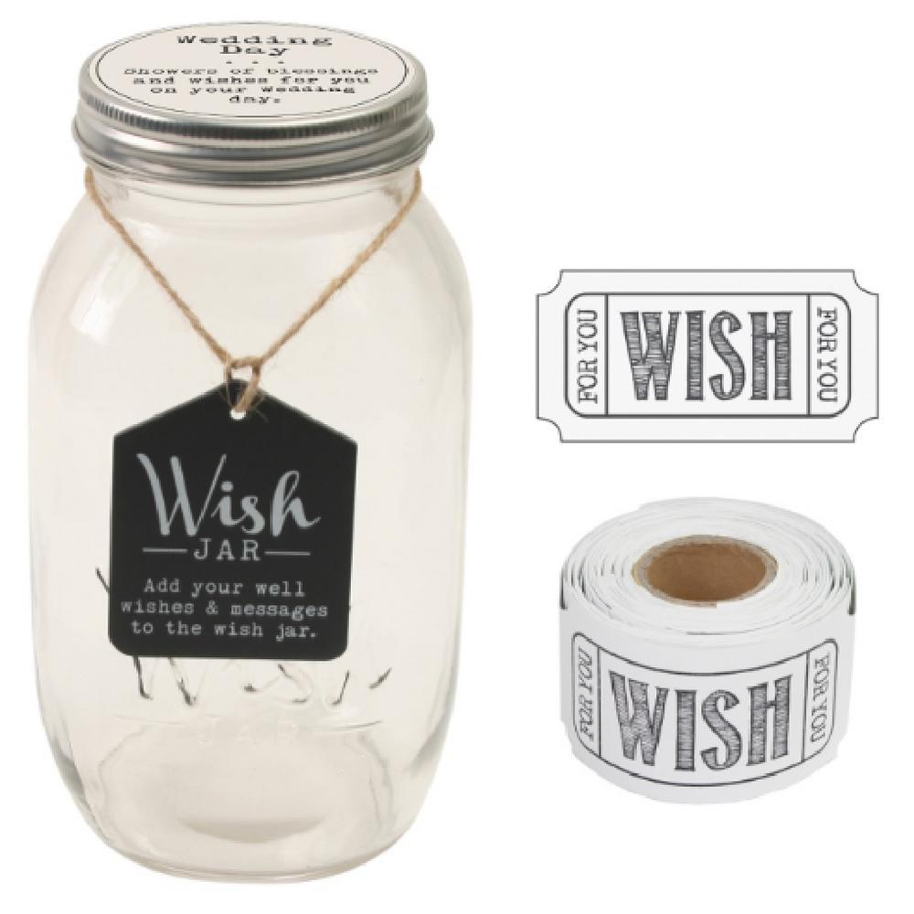 Stonebriar Collection 4 5 In X 8 Wedding Wish Jar Ts Wj007 Stonebriar Collection 4 5 In X 8 Wedding Wish Jar Ts Wj007 The Home Depot