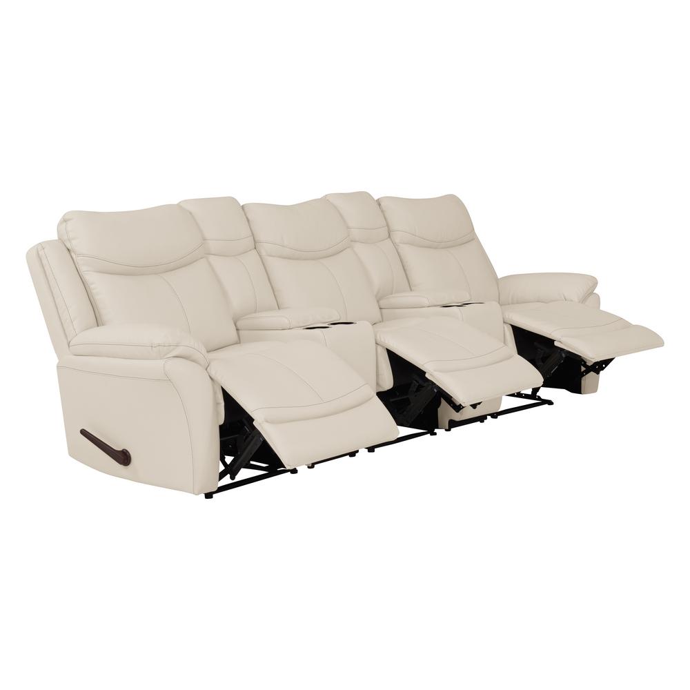 ProLounger OffWhite Almond Tuff Stuff Fabric 2Seat Wall Hugger