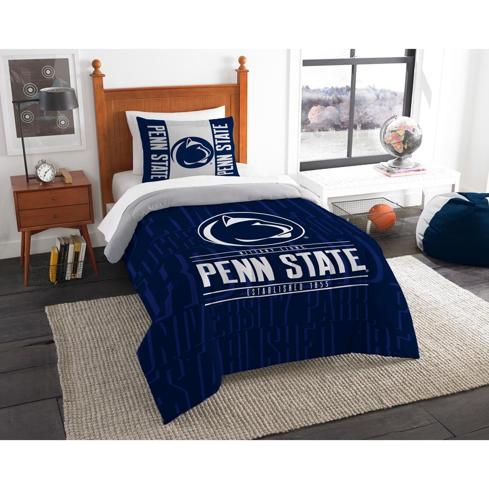 Penn State 2 PC Modern Take MULTI Twin Comforter Set1COL862000024RET