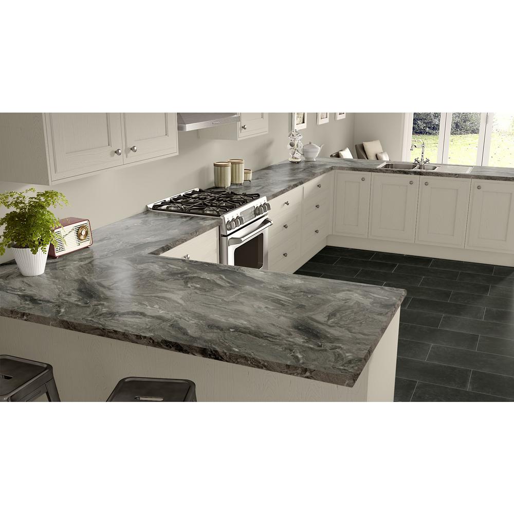 Kitchen Countertop Laminate Sheet Lario HD Glaze Stain Resistant 60 In