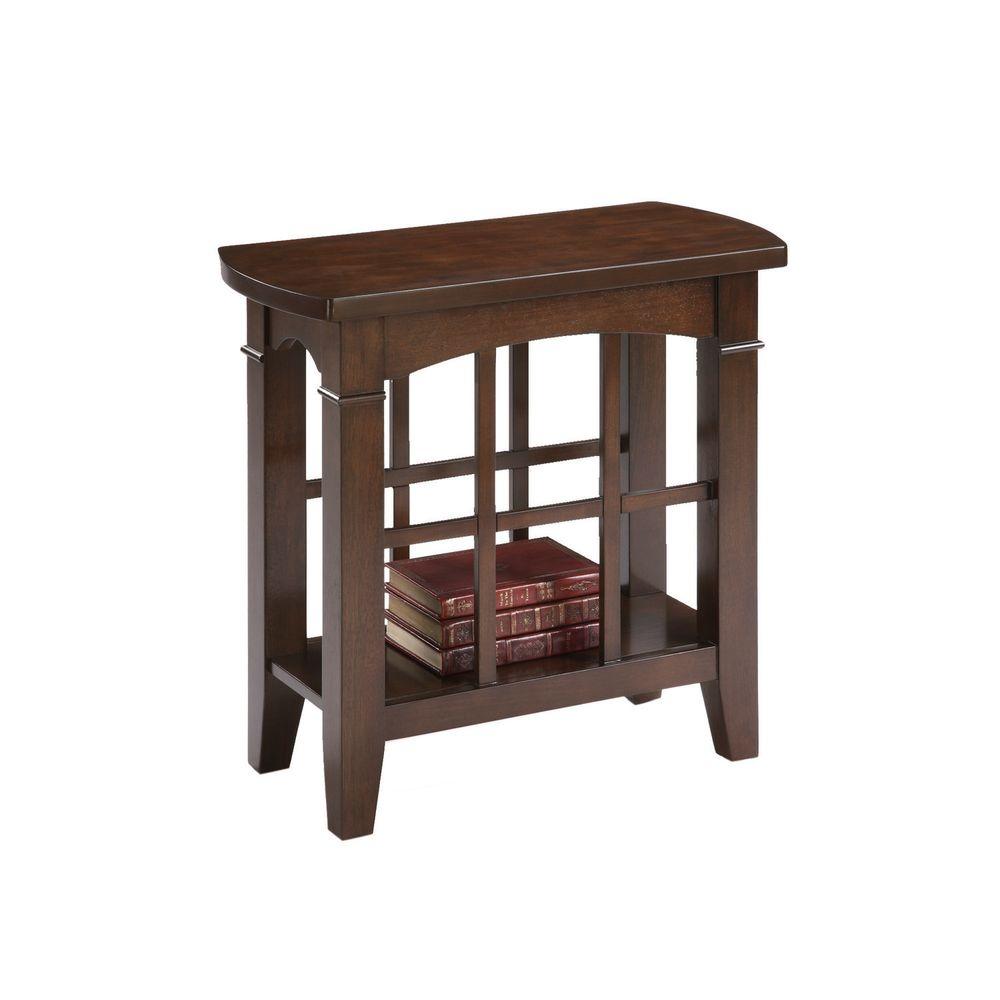 ORE International Brown End Table7155 The Home Depot
