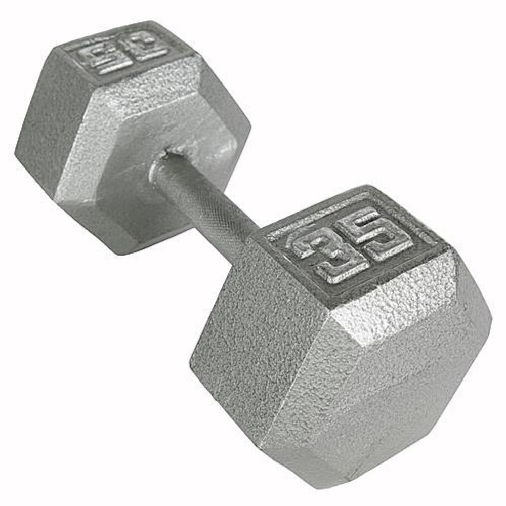 UPC 074345512863 product image for Weider 35 lb. Hex Dumbbell | upcitemdb.com